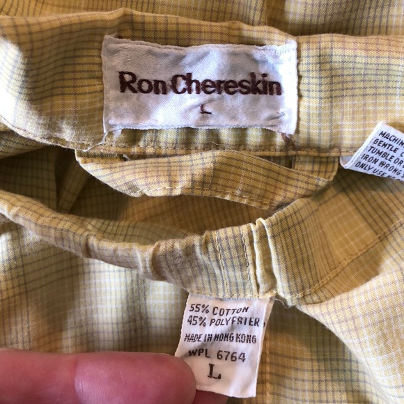 VINTAGE 60’s Mens sz Large Ron Chereskin Plaid PJs - Picture 7 of 14